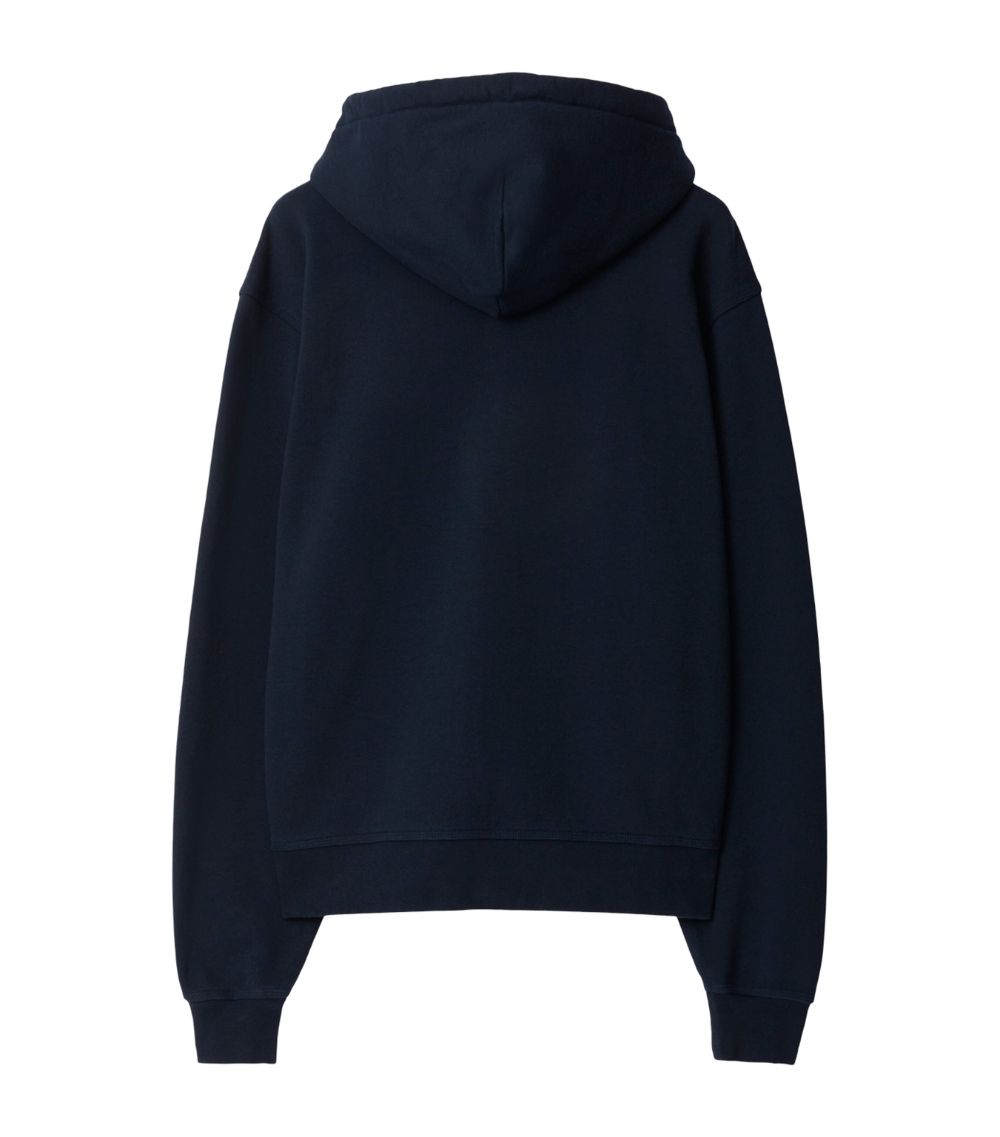 Burberry Burberry Relaxed Ekd Zip-Up Hoodie