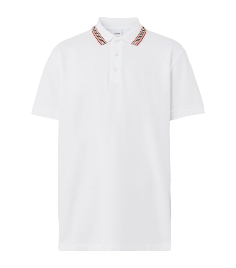 Burberry Burberry Cotton Icon Stripe Polo Shirt