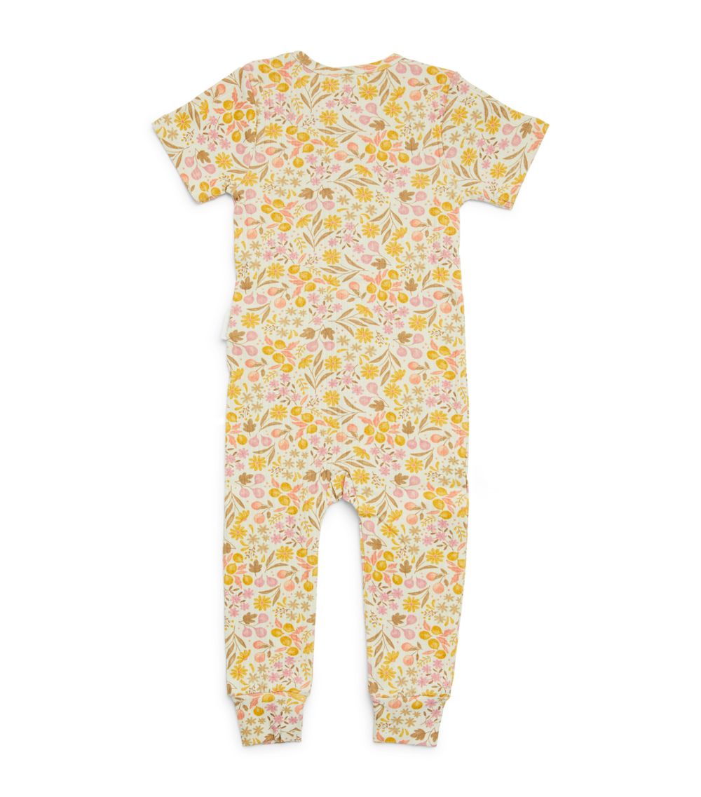 Purebaby Purebaby Floral Print All-In-One (0-18 Months)