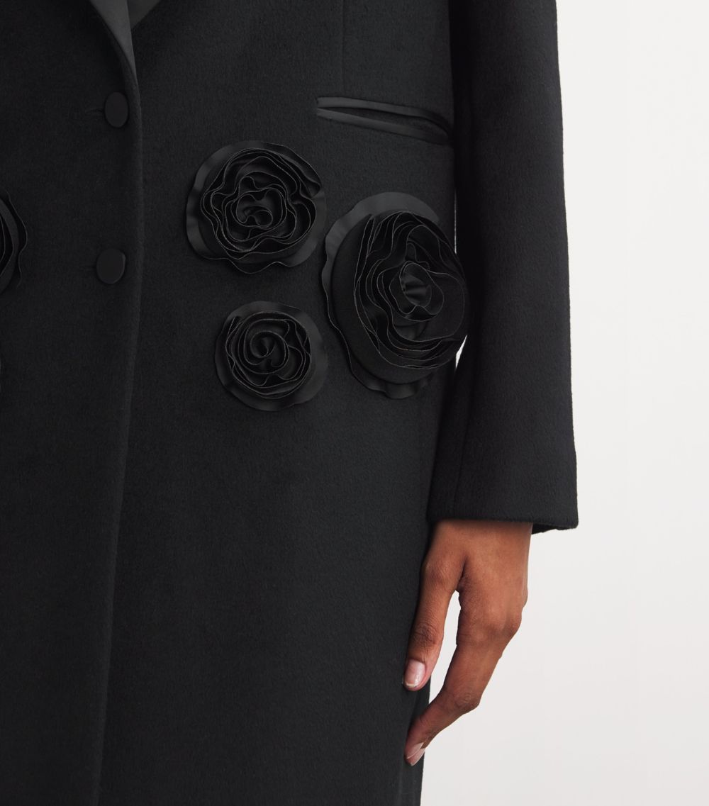 Anna October Anna October Rose-Embellished Nicoletta Coat