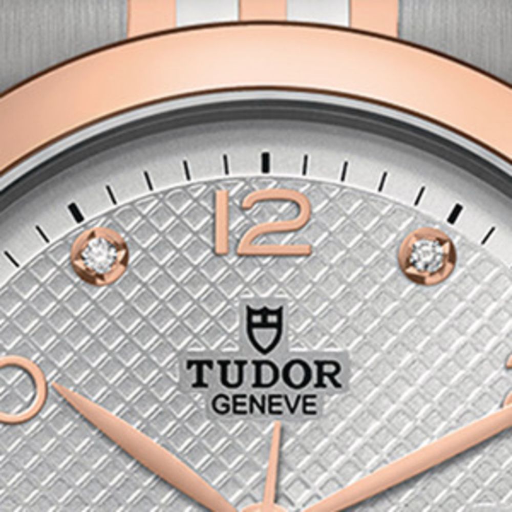 Tudor Tudor 1926 Stainless Steel, Rose Gold And Diamond Watch 28Mm