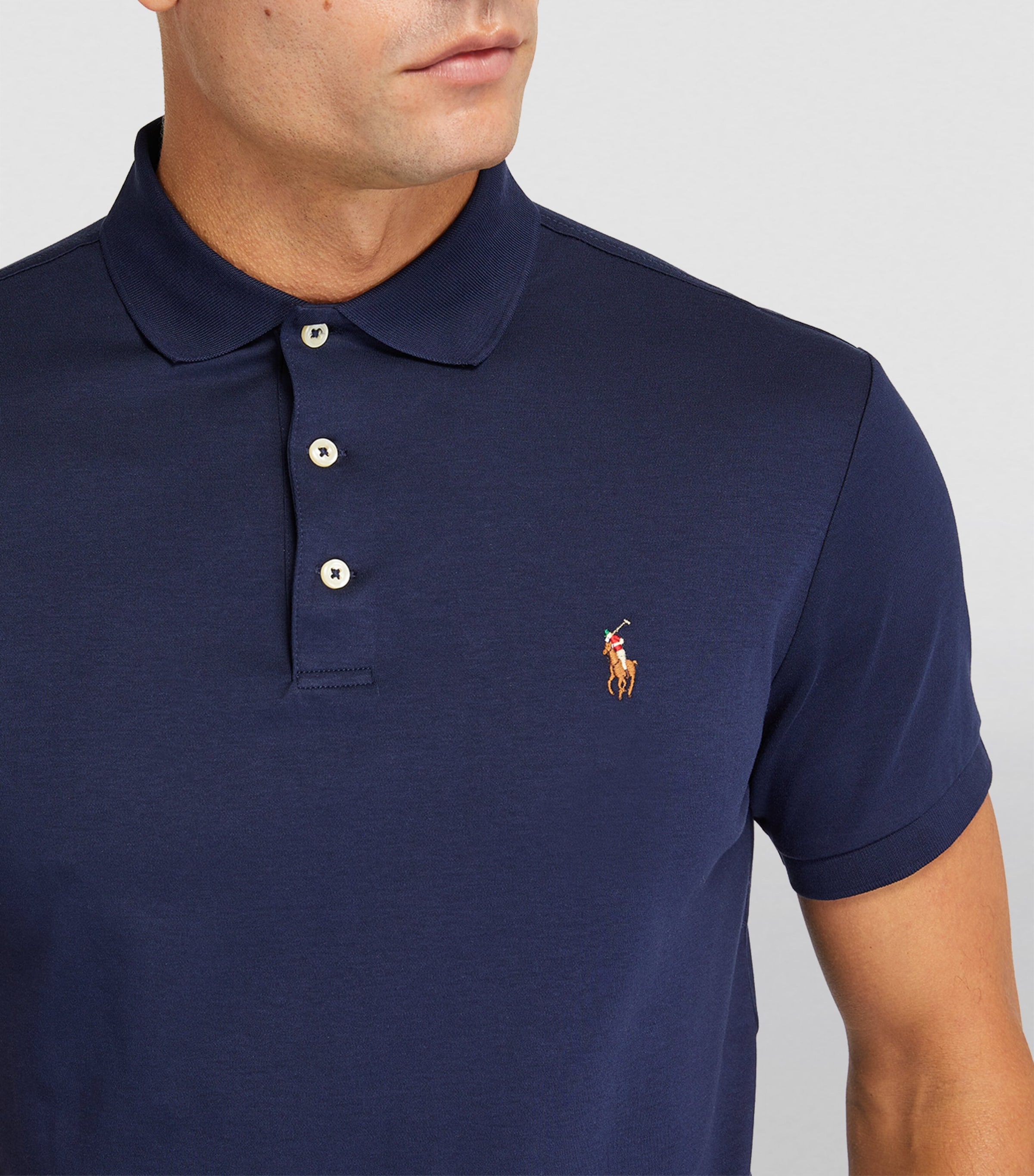 Polo Ralph Lauren Polo Ralph Lauren Cotton Custom-Fit Polo Shirt