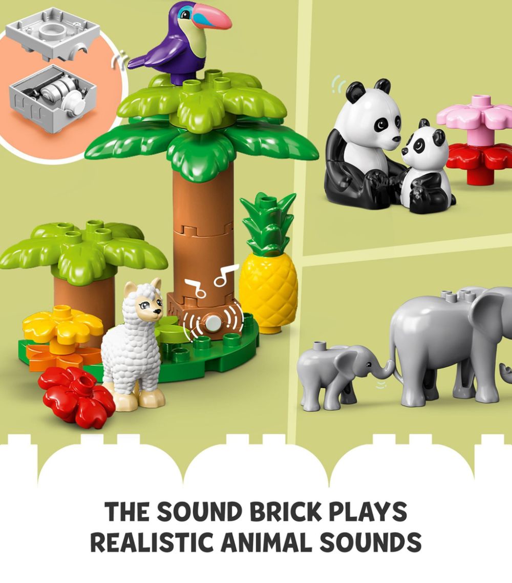 Lego Lego Wild Animals Of The World Toy Set 10975