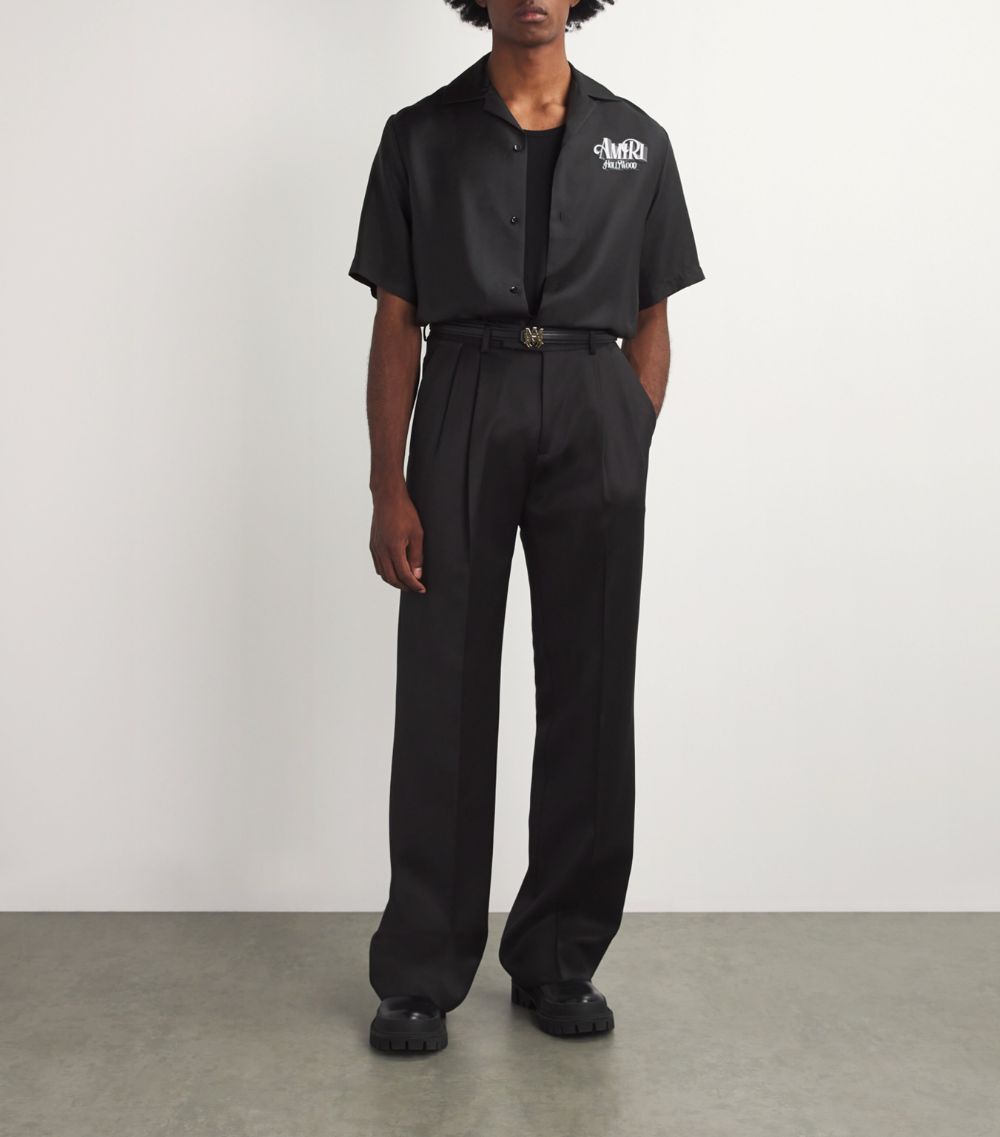 Amiri Amiri Silk Bowling Shirt