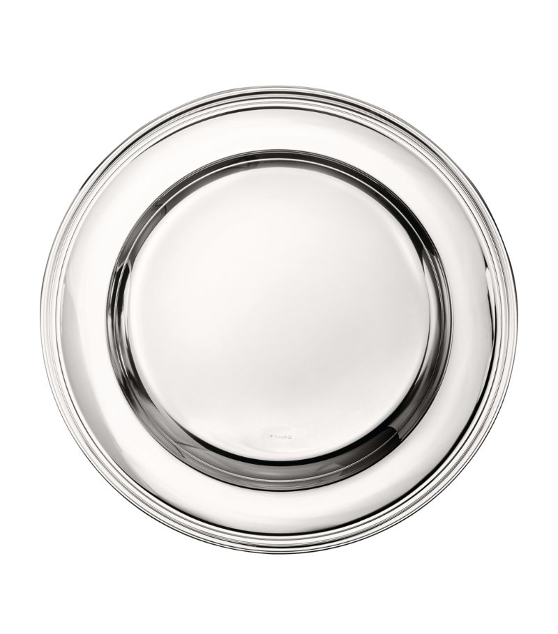 Christofle Christofle Silver-Plated Albi Round Platter (40Cm)