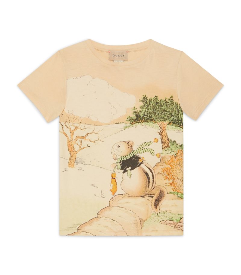 Gucci Gucci Kids X Peter Rabbit T-Shirt (4-12 Years)