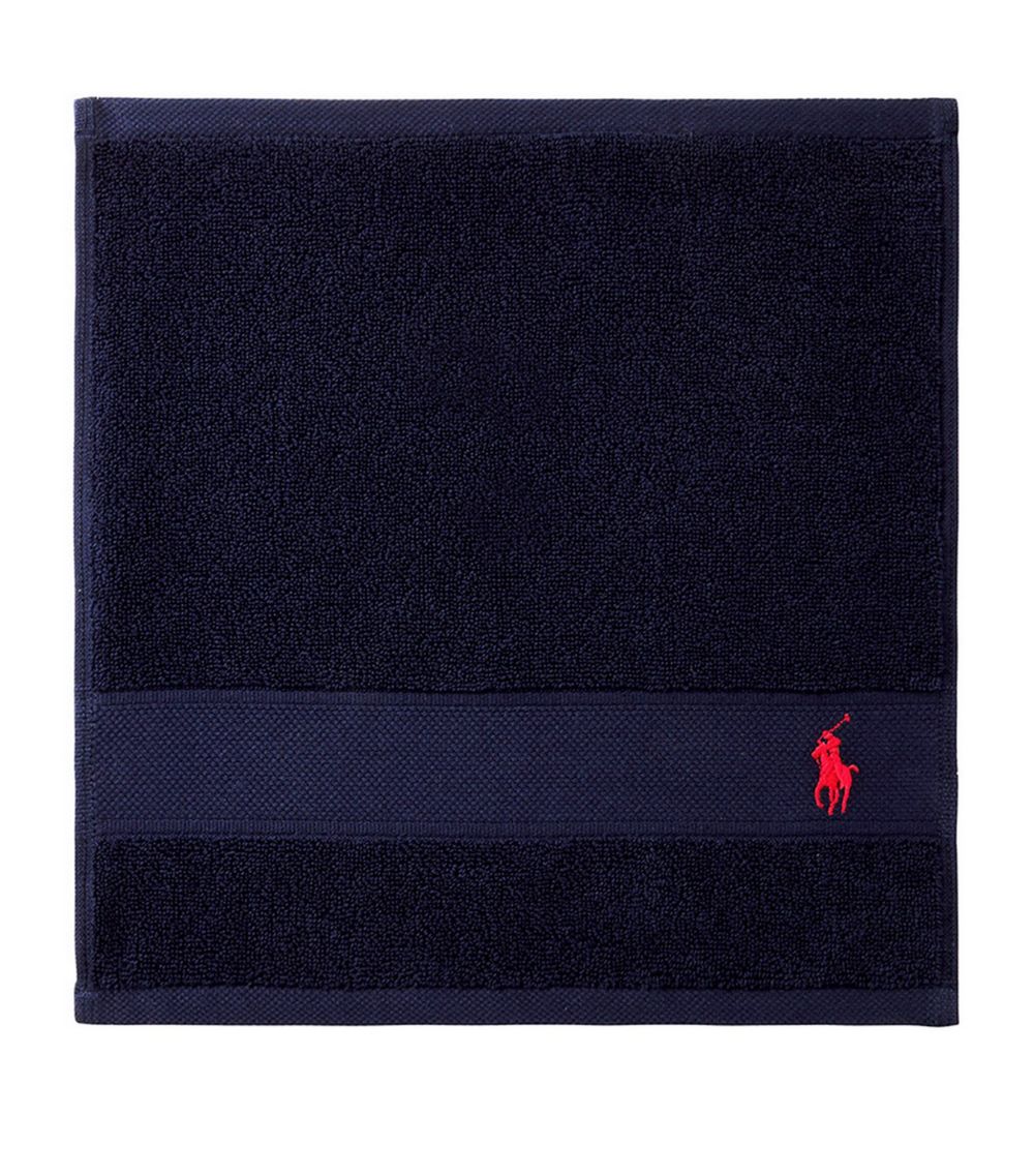 Ralph Lauren Home Ralph Lauren Home Polo Player Face Cloth (33Cm X 33Cm)