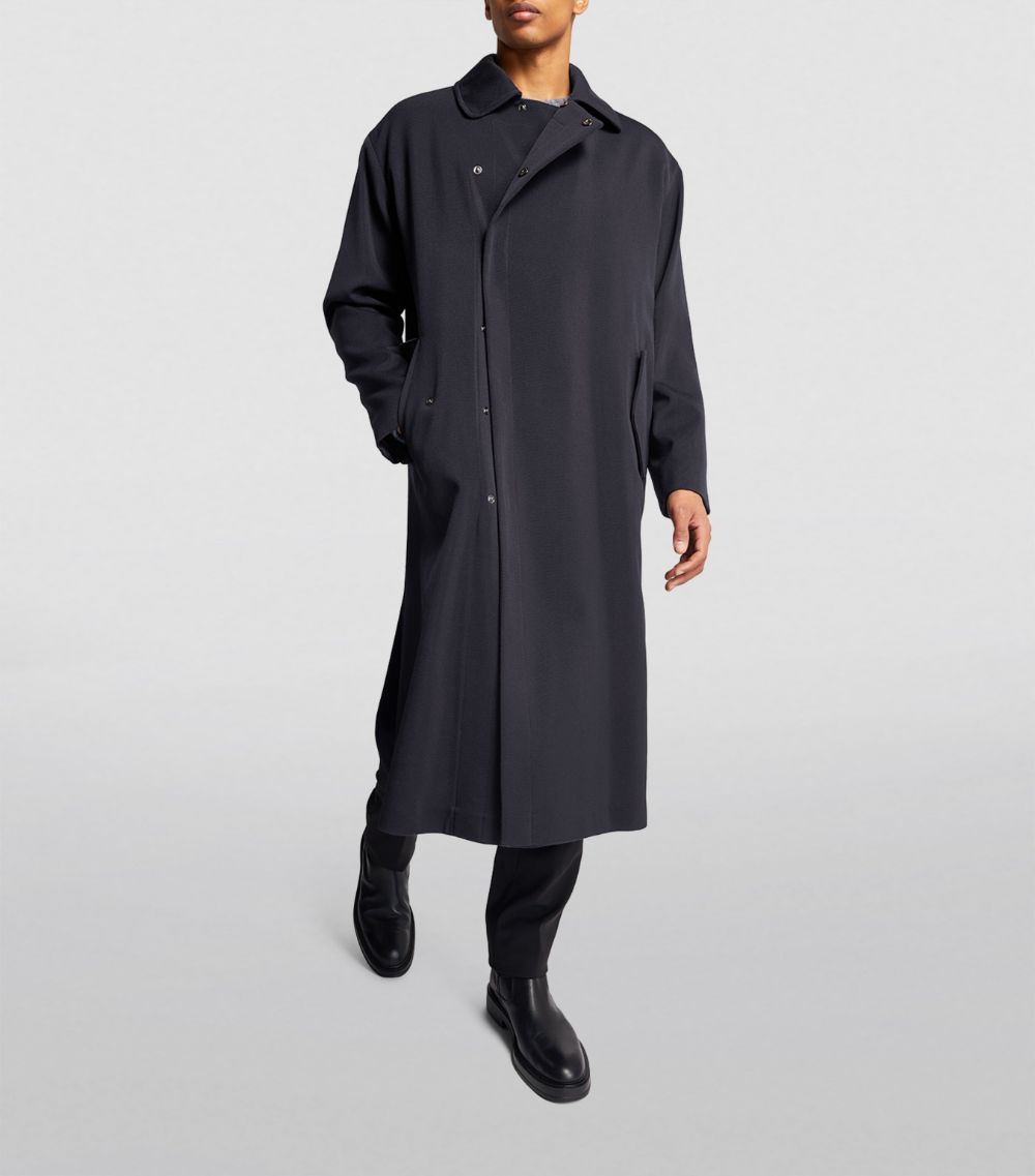 Giorgio Armani Giorgio Armani Virgin Wool Overcoat