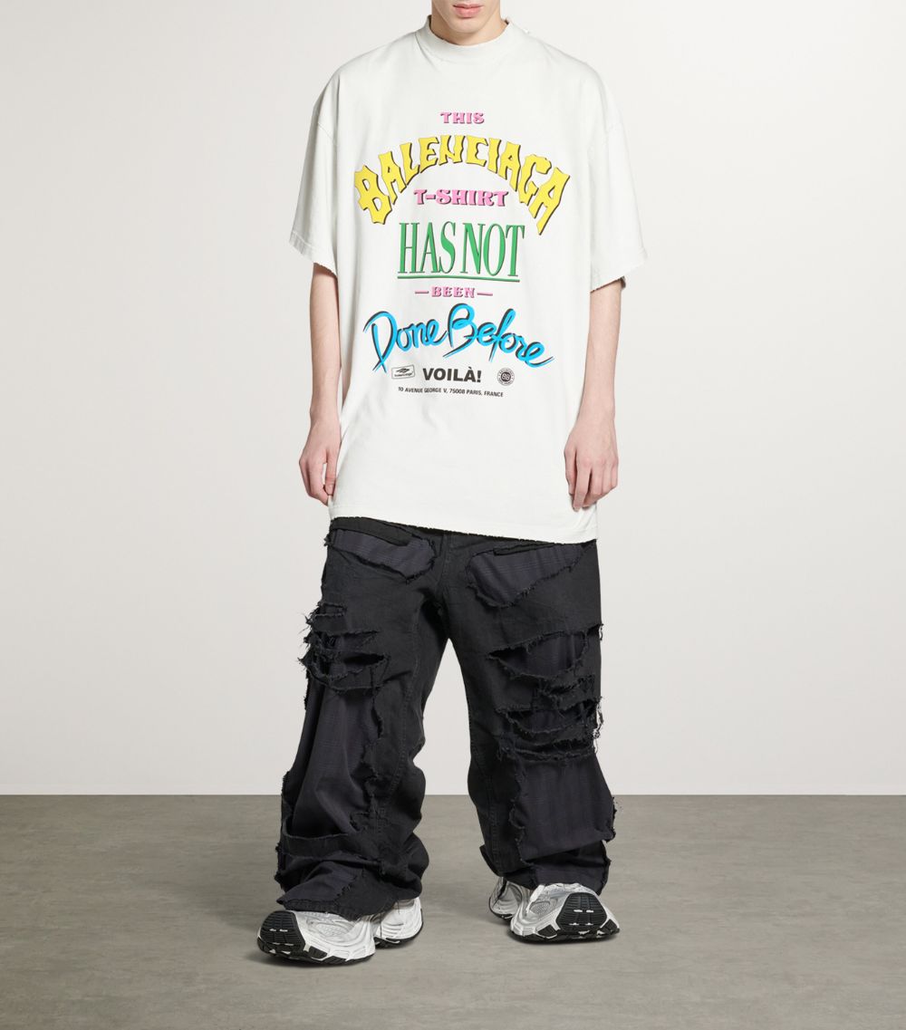 Balenciaga Balenciaga Oversized Logo T-Shirt