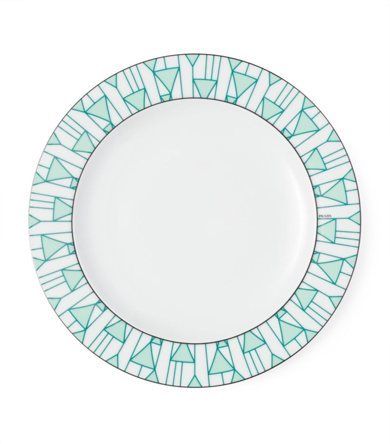 Prada Prada Set Of 2 Vienna Dinner Plates (25Cm)