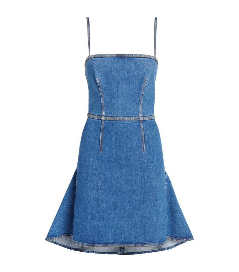 Alexander McQueen Alexander McQueen Denim Mini Dress