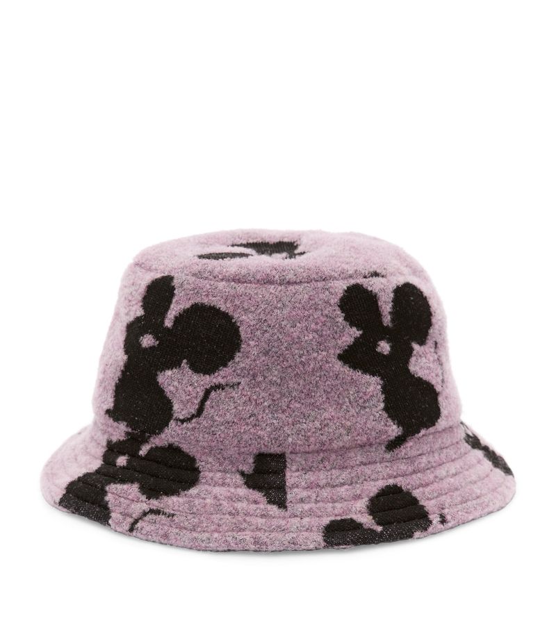 Jw Anderson Jw Anderson Mouse Logo Bucket Hat