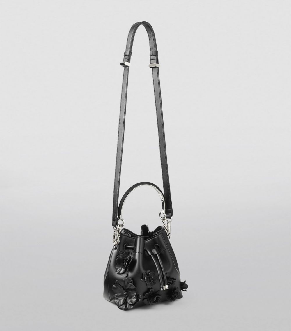 Jimmy Choo Jimmy Choo Leather Bon Bon Bucket Shoulder Bag