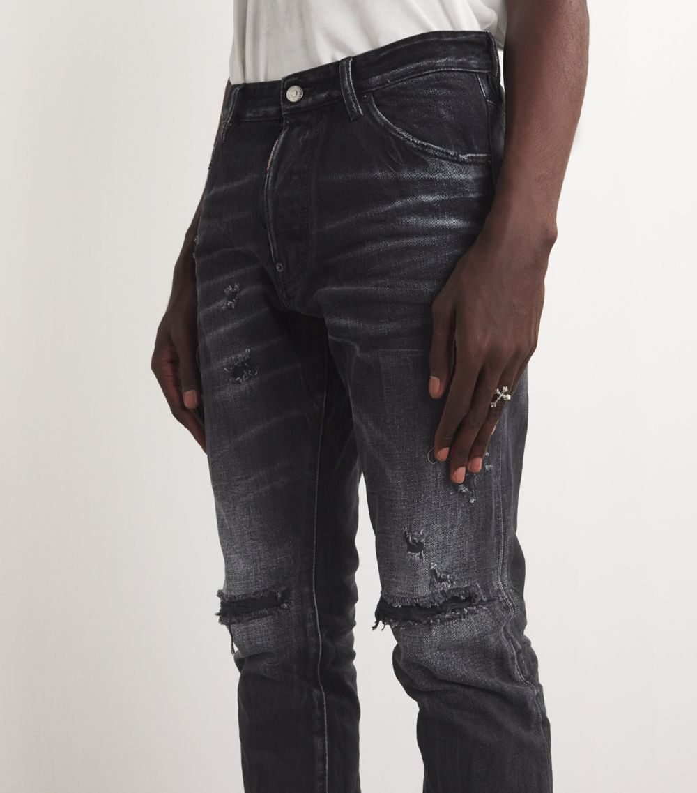 Dsquared2 Dsquared2 Ripped Cool Guy Slim Jeans