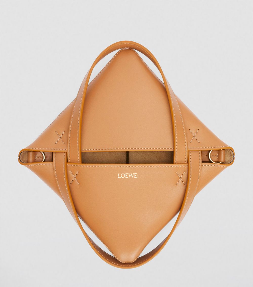 Loewe Loewe Mini Leather Puzzle Fold Tote Bag