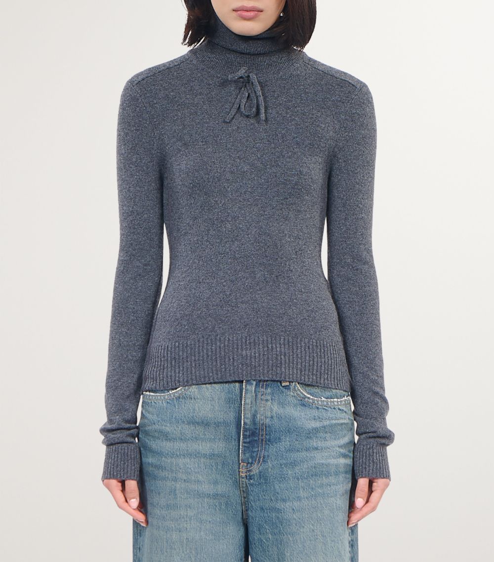 The Kooples The Kooples Cashmere-Blend Bow Sweater