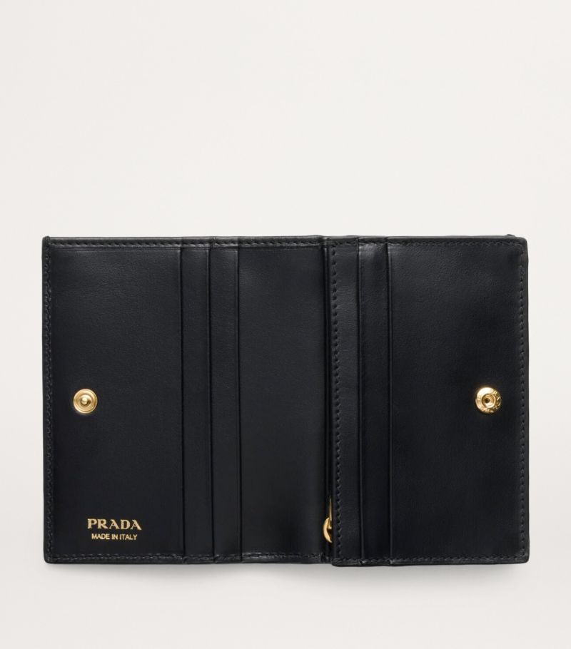 Prada Prada Leather Quilted Wallet