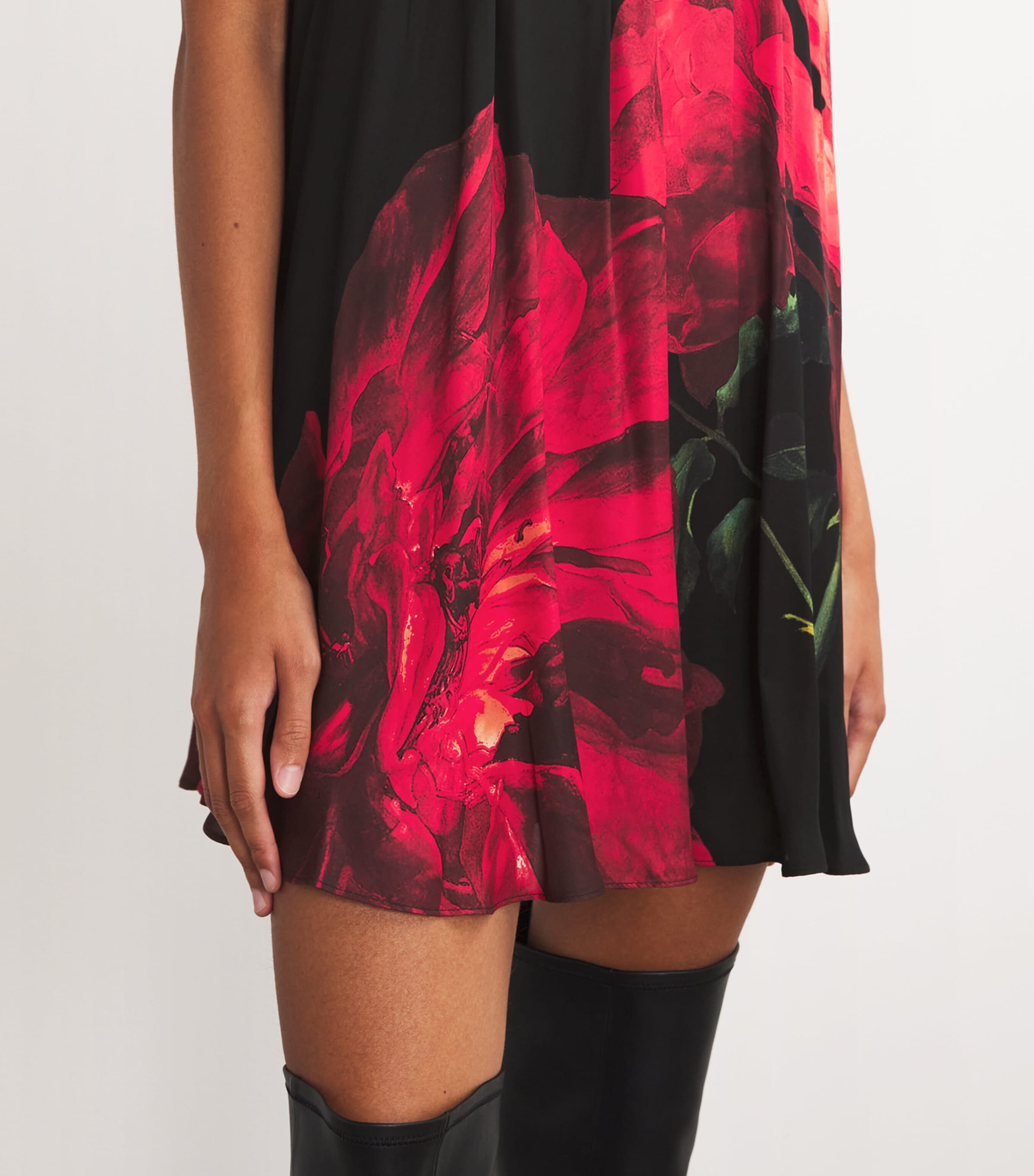  Alice+Olivia Peony Print Mini Dress