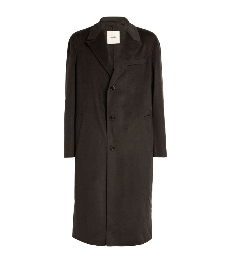 Nanushka Nanushka Wool-Silk Davian Overcoat