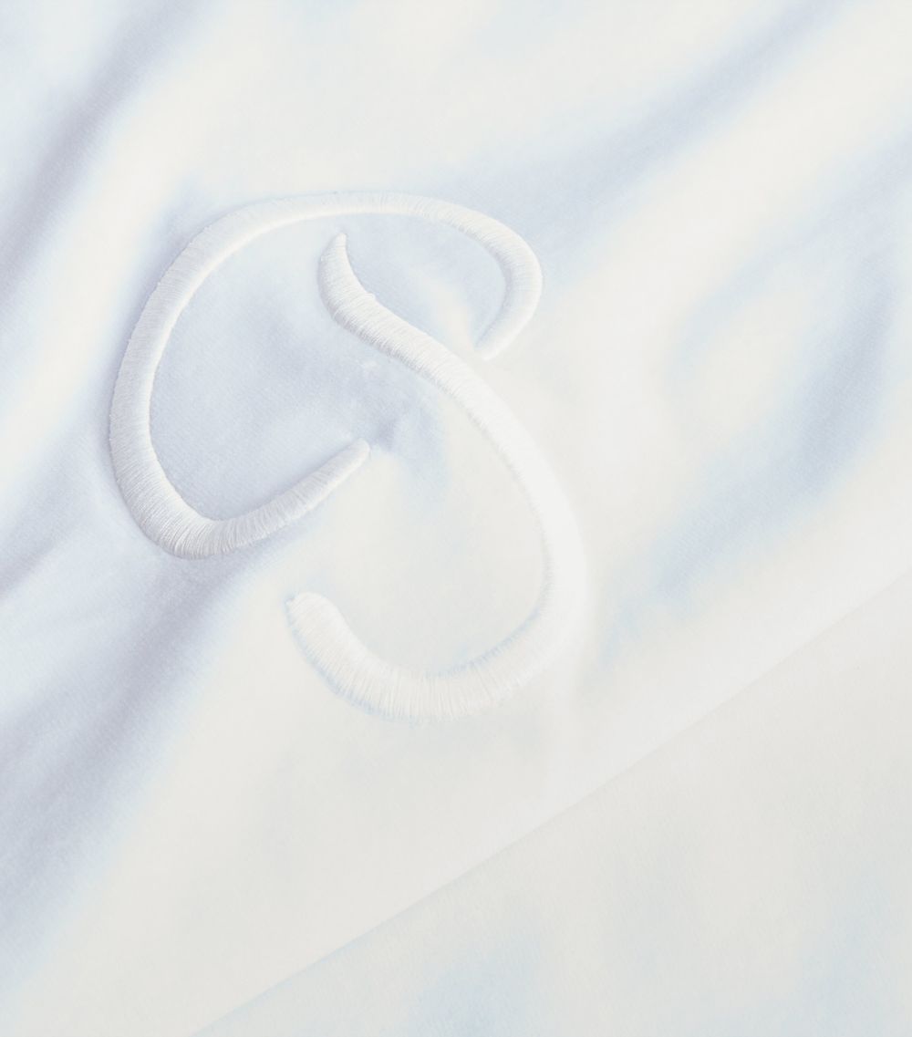 Patachou Patachou Embroidered-Logo Blanket