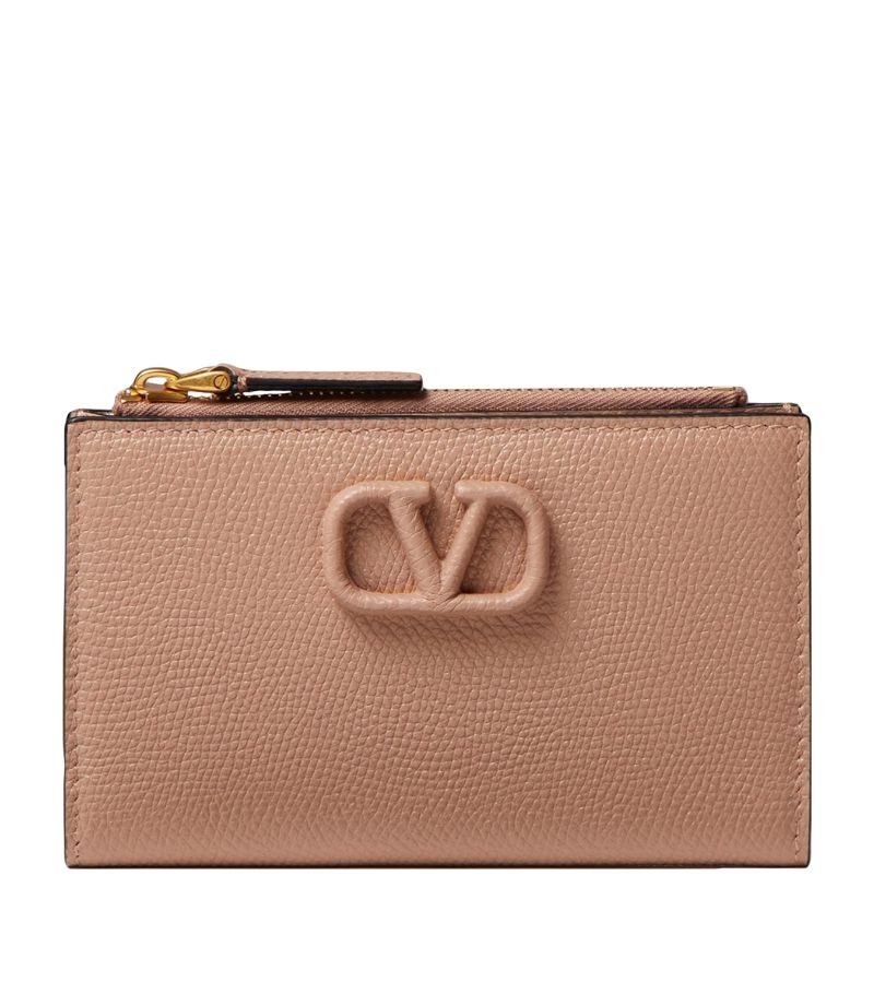 VALENTINO GARAVANI Valentino Garavani Leather Vlogo Signature Wallet