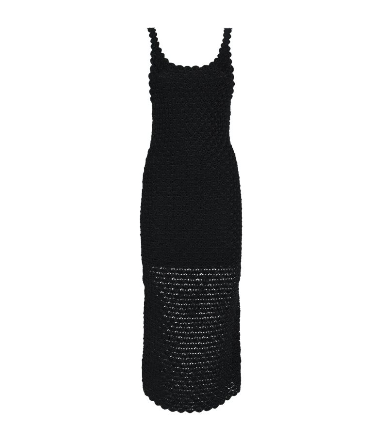 Alice + Olivia Alice + Olivia Crochet Bray Luster Maxi Dress