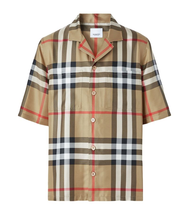 Burberry Burberry Silk Check Shirt