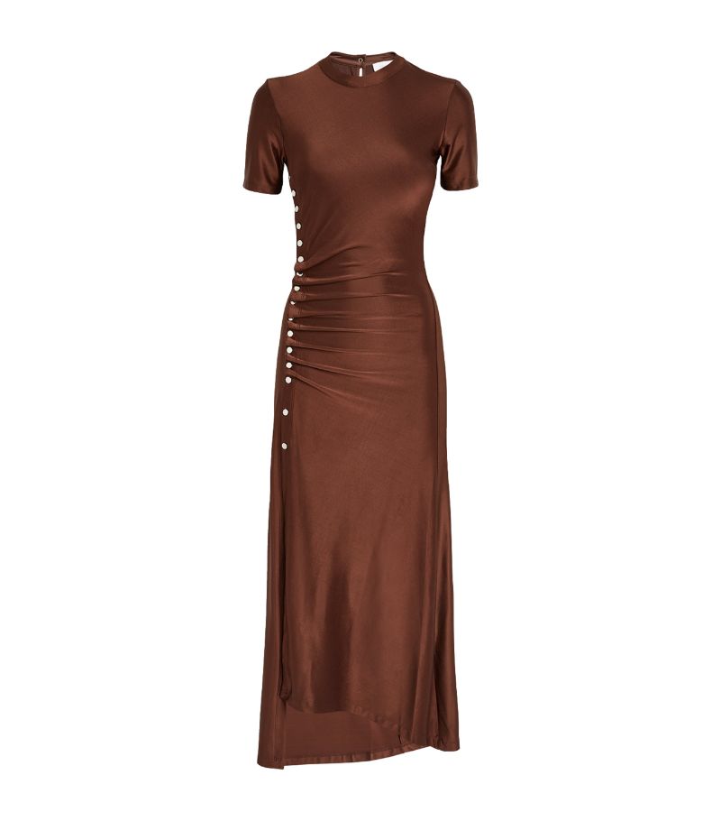 Rabanne Rabanne Stud-Embellished Maxi Dress