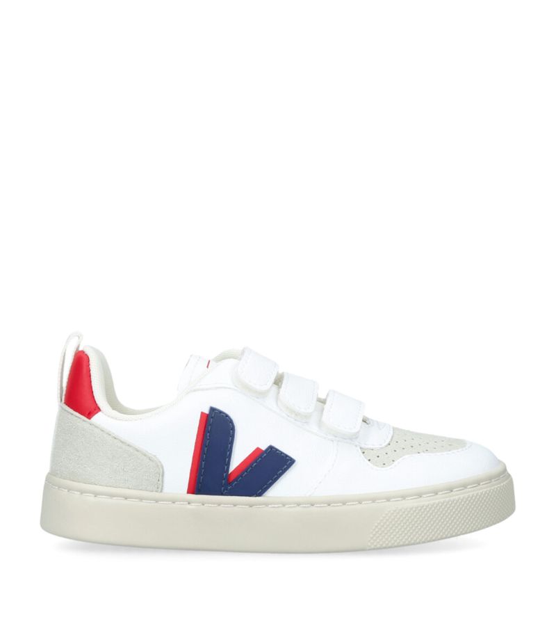  Veja Kids Leather V-10 Sneakers