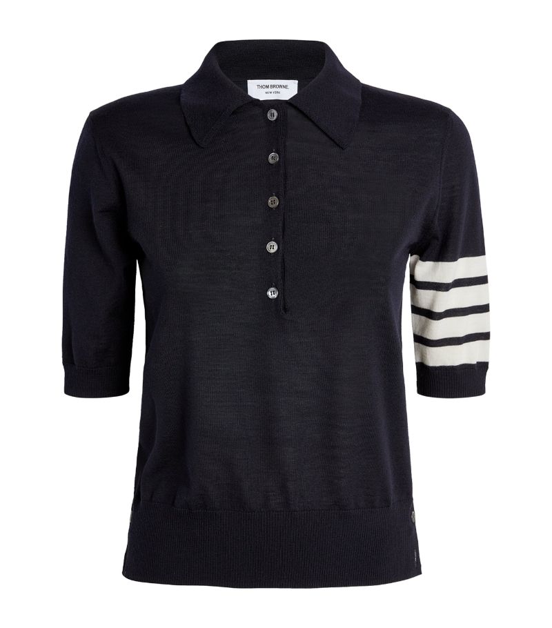 Thom Browne Thom Browne 4-Bar Polo Shirt