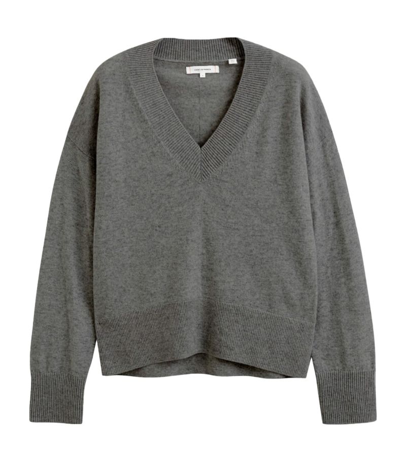 Chinti & Parker Chinti & Parker Wool-Cashmere V-Neck Sweater
