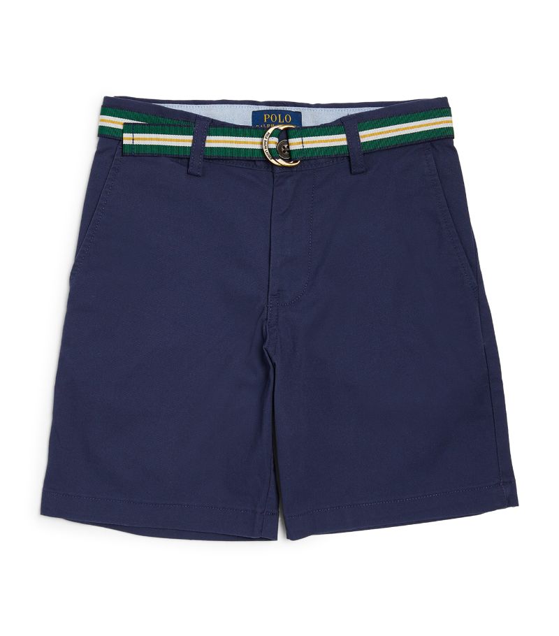 Ralph Lauren Kids Ralph Lauren Kids Belted Chino Shorts (2-7 Years)