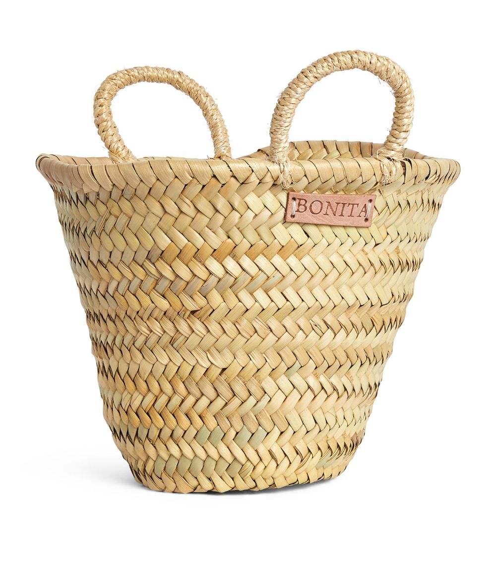 Bonita Bonita Small Palm Basket Bag