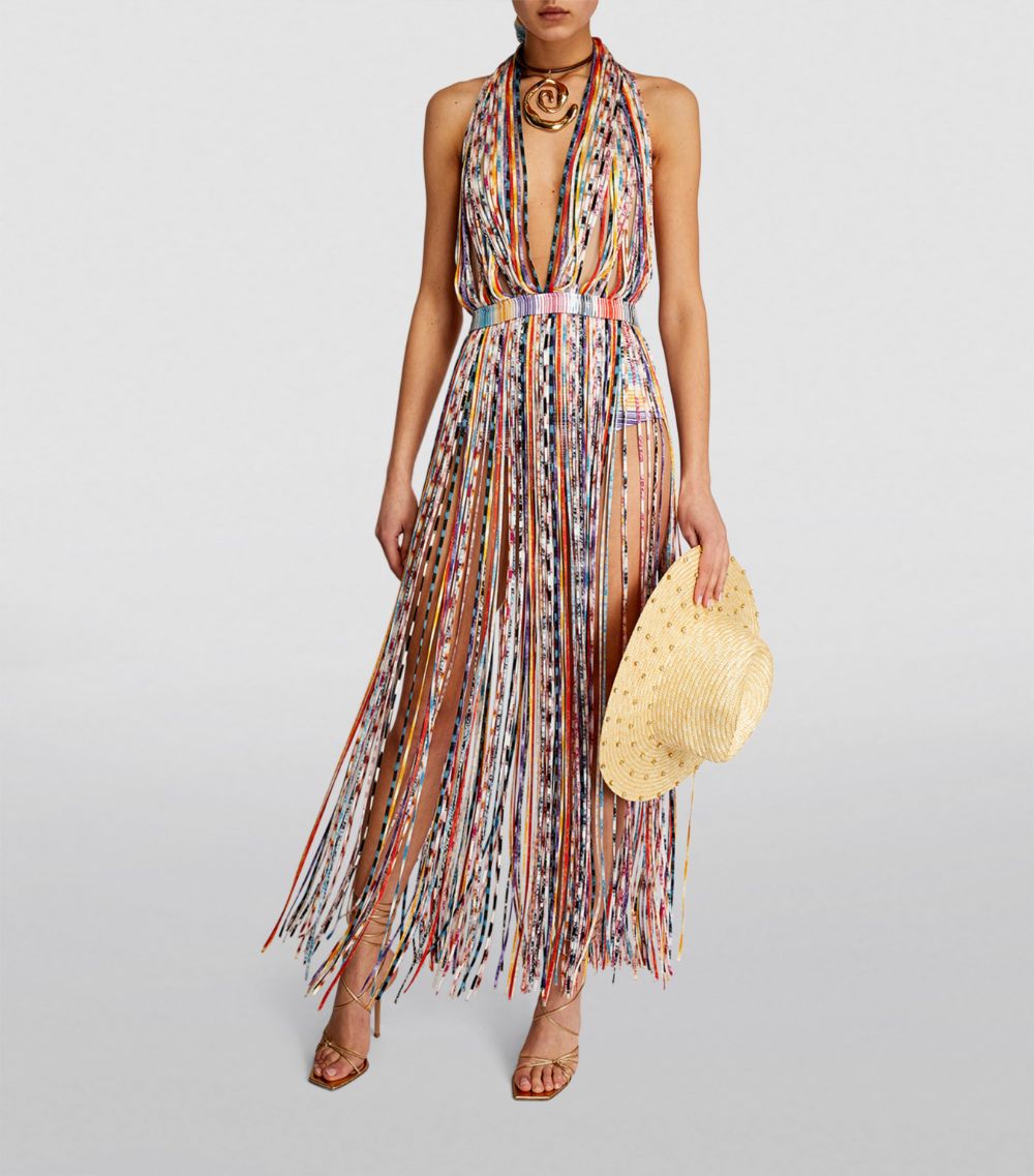 Missoni Missoni Fringed Beach Maxi Dress