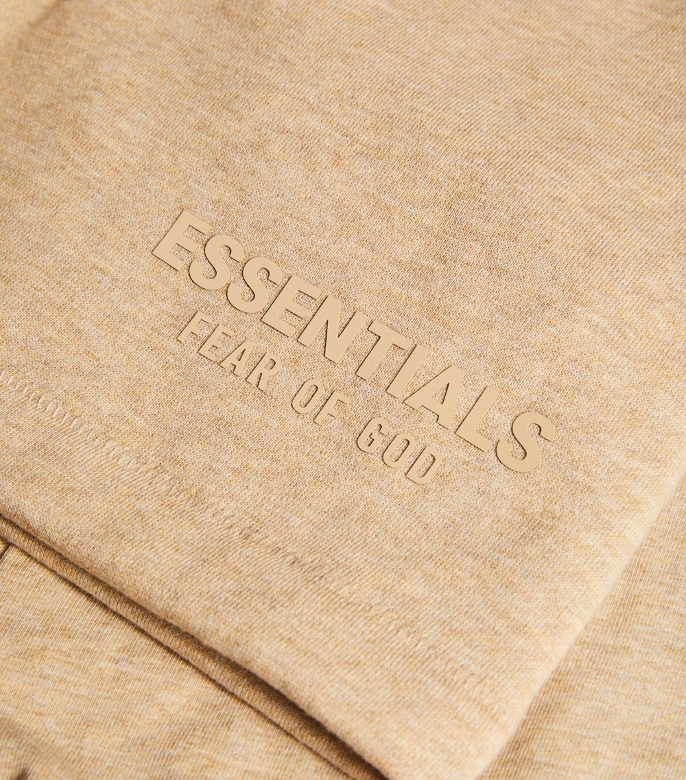 Fear Of God Essentials Kids Fear Of God Essentials Kids Cotton-Blend Logo Shorts (2-16 Years)