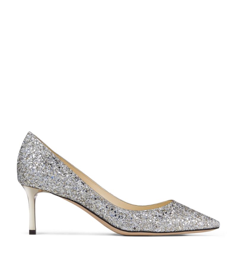 Jimmy Choo Jimmy Choo Romy 60 Glitter Pumps