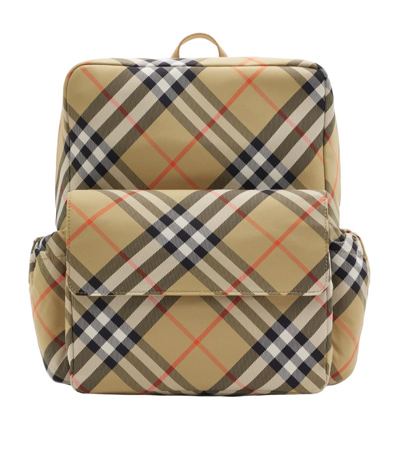 Burberry Burberry Kids Check Backpack