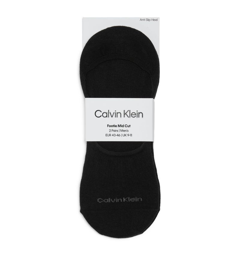 Calvin Klein Calvin Klein Mid Cut Footie (2 Pack)