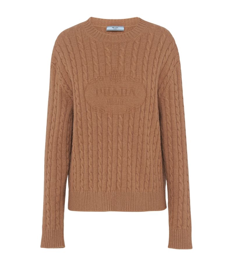 Prada Prada Cashmere Crewneck Sweater