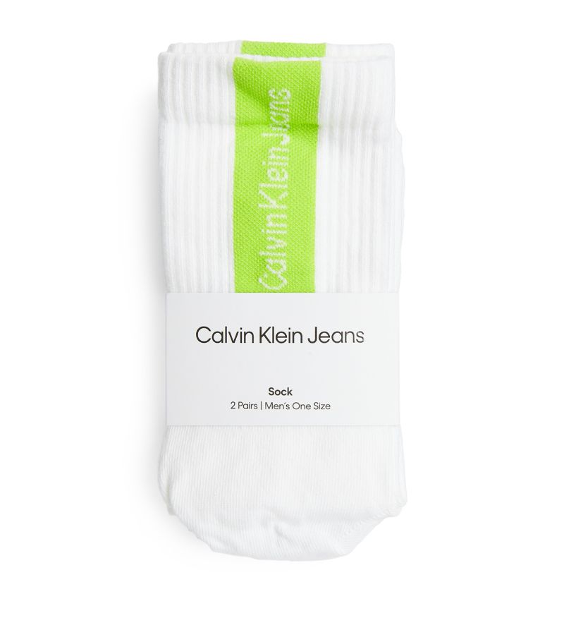 Calvin Klein Calvin Klein Logo Socks (Pack Of 2)