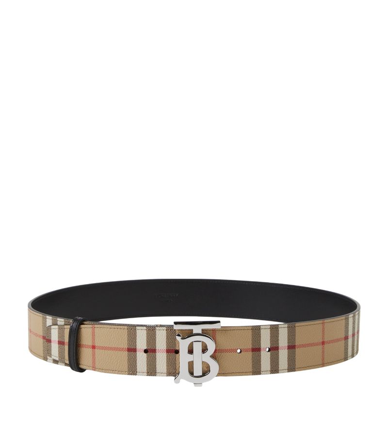 Burberry Burberry Reversible Check Belt