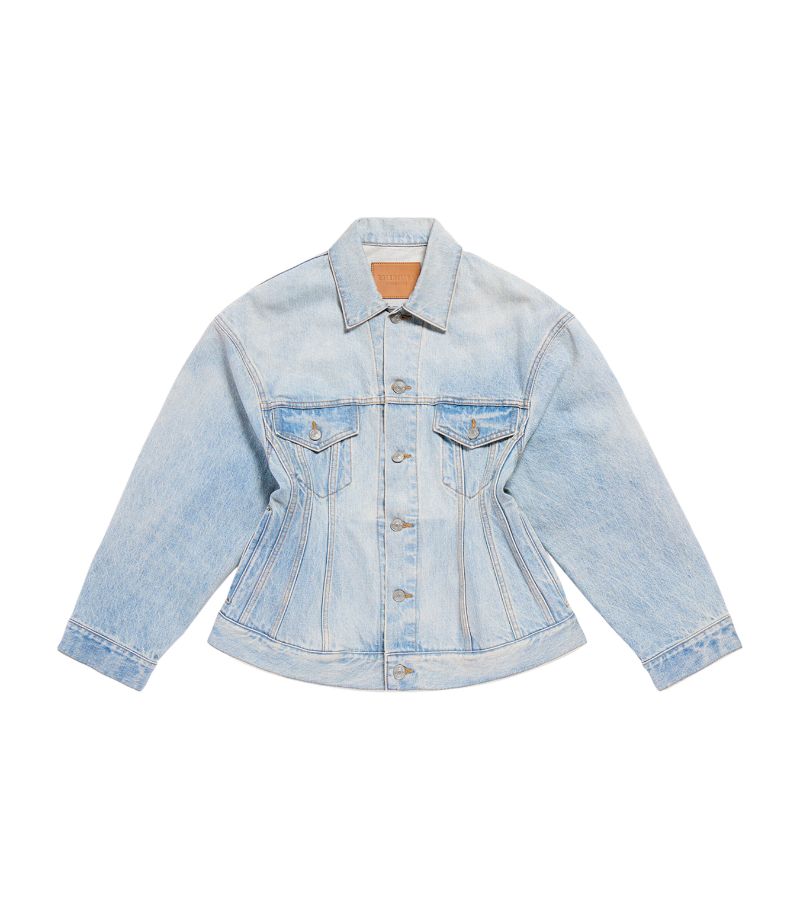 Balenciaga Balenciaga Hourglass Denim Jacket