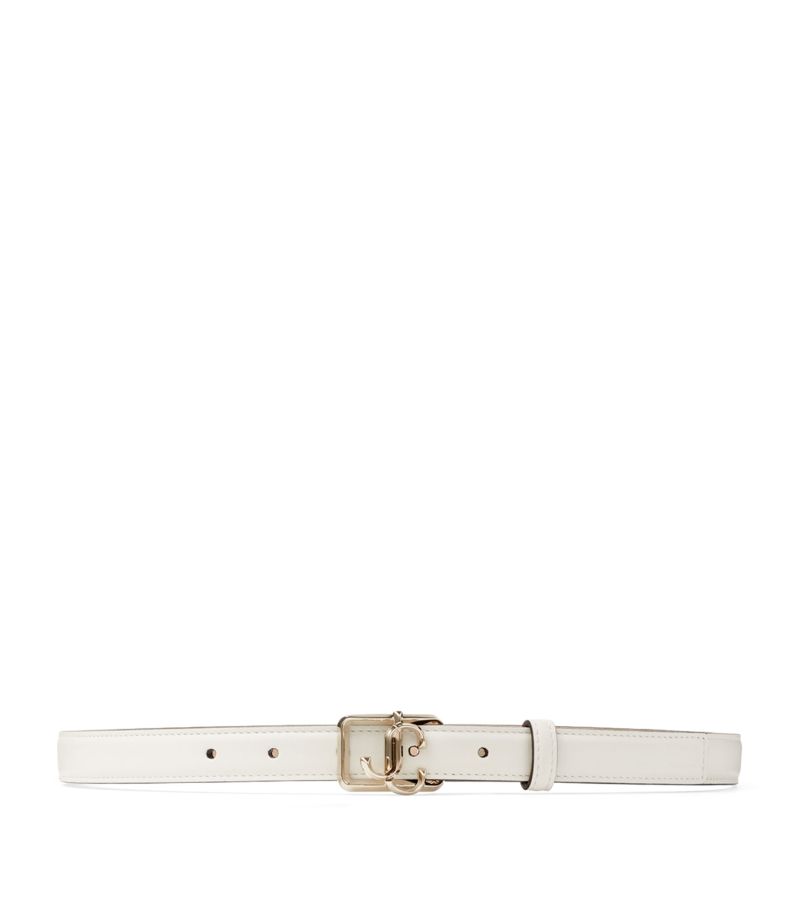 Jimmy Choo Jimmy Choo Leather Jc Square Belt