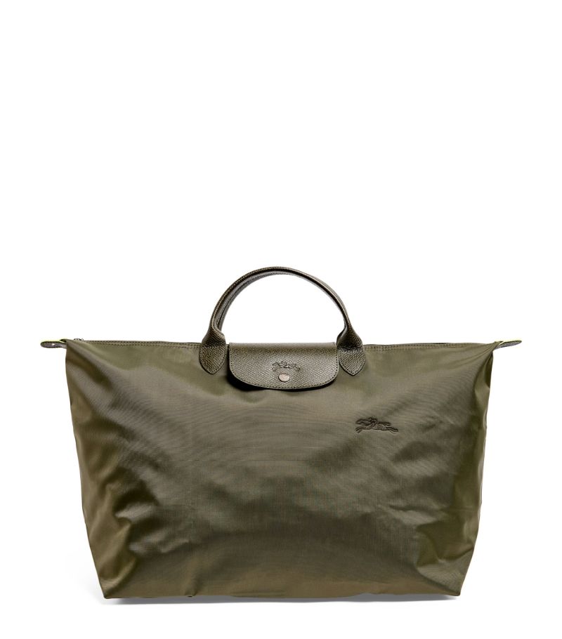  Longchamp Small Le Pliage Green Travel Bag