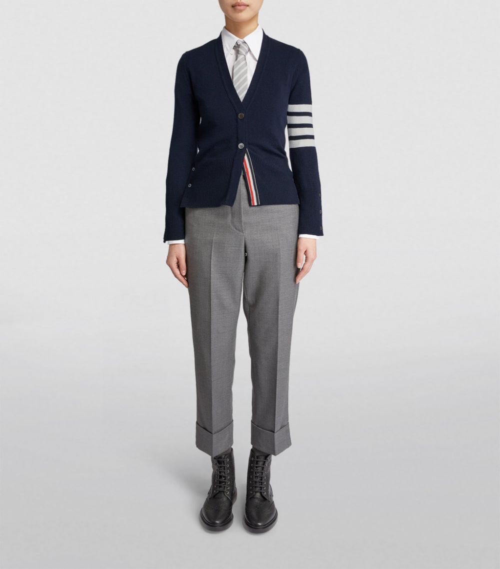 Thom Browne Thom Browne Cashmere 4-Bar Cardigan