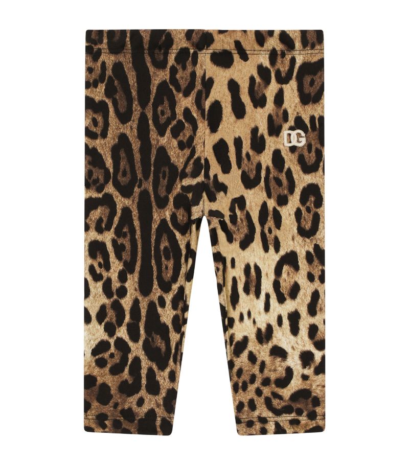 Dolce & Gabbana Dolce & Gabbana Kids Leopard Print Leggings (3-30 Months)