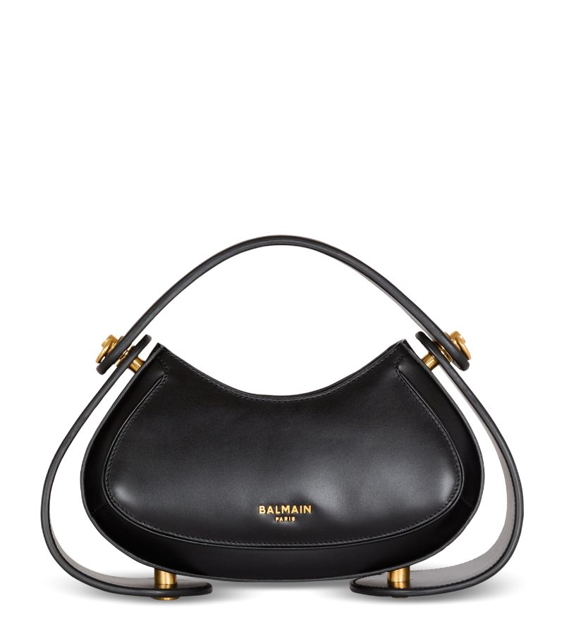 Balmain Balmain Medium Leather Jolie Madame Top-Handle Bag