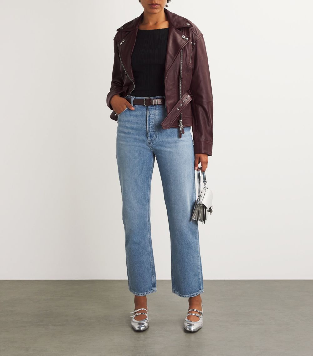 Paige Paige Lambskin Cento Jacket