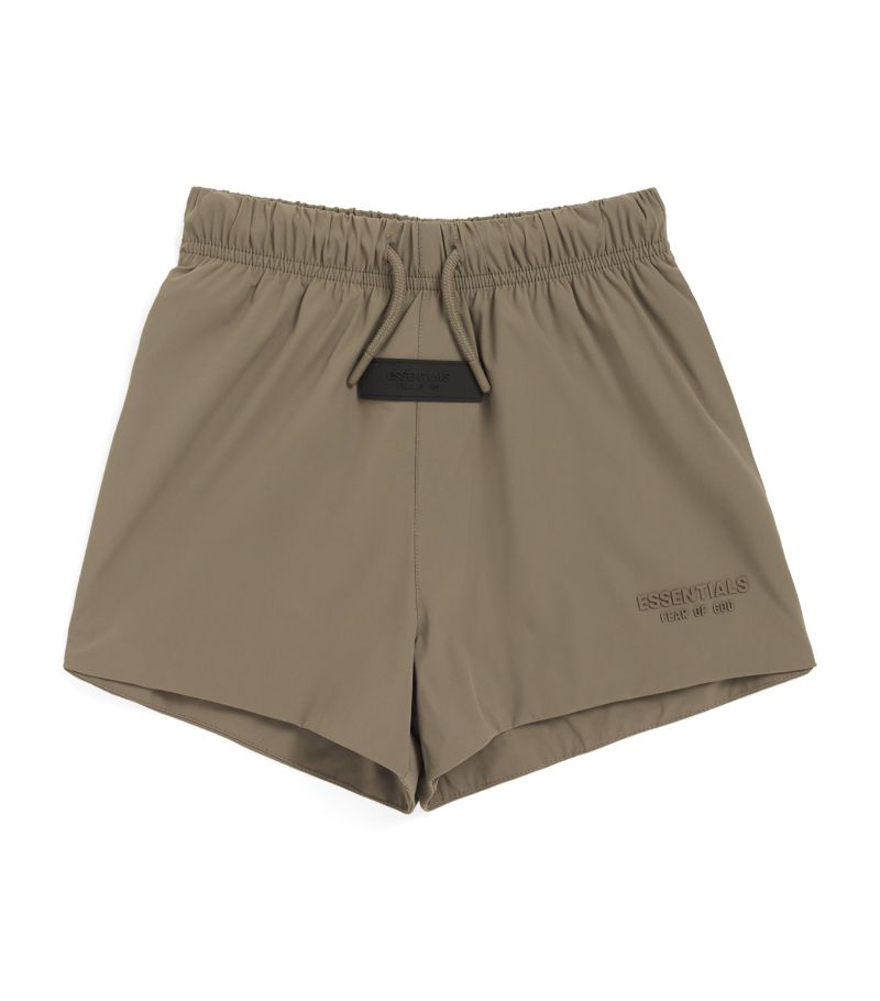 Fear Of God Essentials Kids Fear Of God Essentials Kids Logo Running Shorts (2-16 Years)