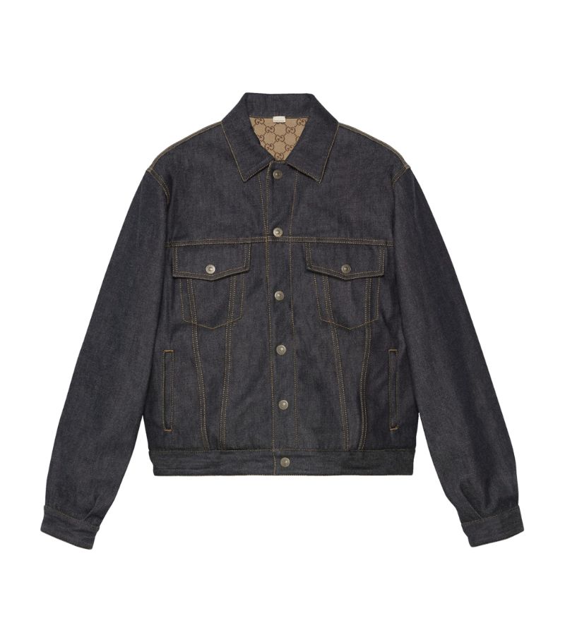 Gucci Gucci Denim Reversible Jacket